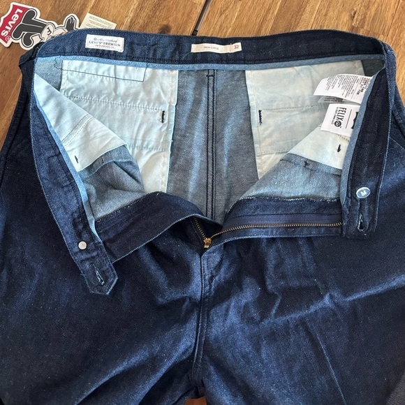 LEVI’S premium High Rise Loose fit wide leg denim jeans Felix Cat. Sz 32x32. NWT - Picture 12 of 16